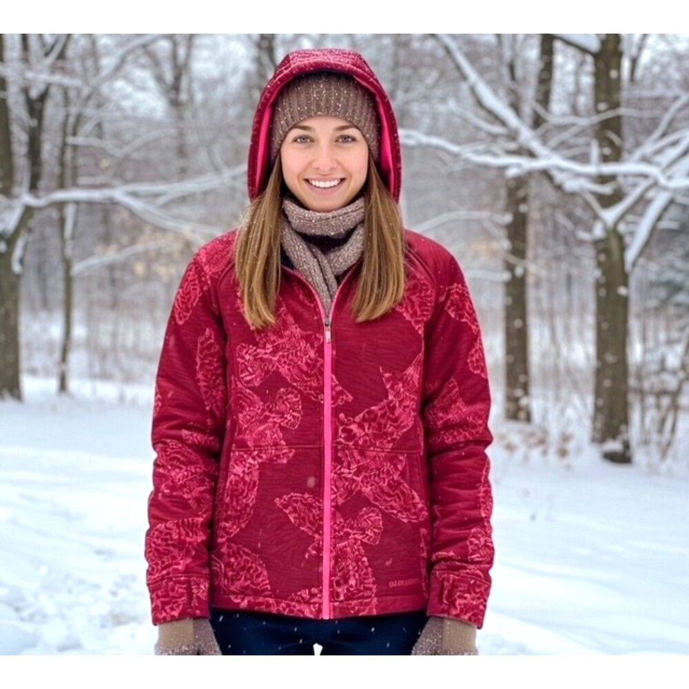 Patagonia Slope Style Hoodie Fleece Lined Jacket Full Zipper Medium Women’s M